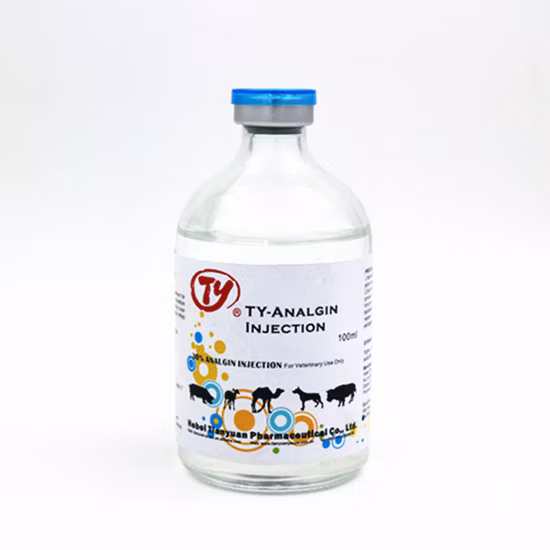GMP Manufacturer 30% Analgin Injection for Veterinary